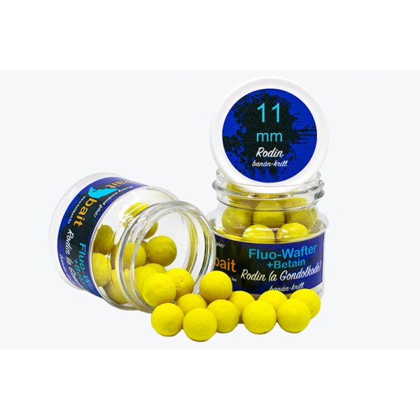 BaitBait Rodin (De Denker) - Fluo Wafters Mini Boilie+Betaïne 11mm
