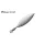 Major Craft Kantan Blade L #002 Silver Kunstasaas Accessoire 2st