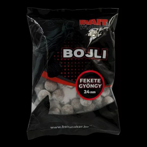 Bait Maker 24mm Zwarte Parel Boilie 800gr