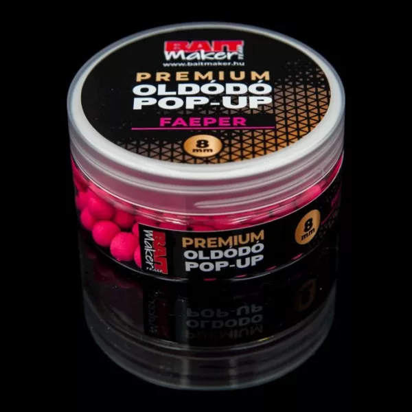 Bait Maker Premium 8mm Bosaardbei Oplosbare Pop Up 20gr