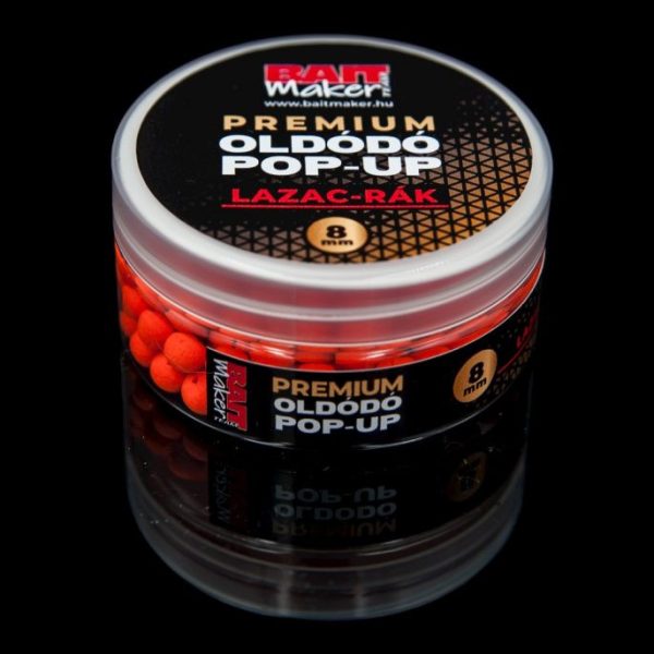 Bait Maker Premium 8mm Zalm En Garnaal Oplosbare Pop Up 20gr