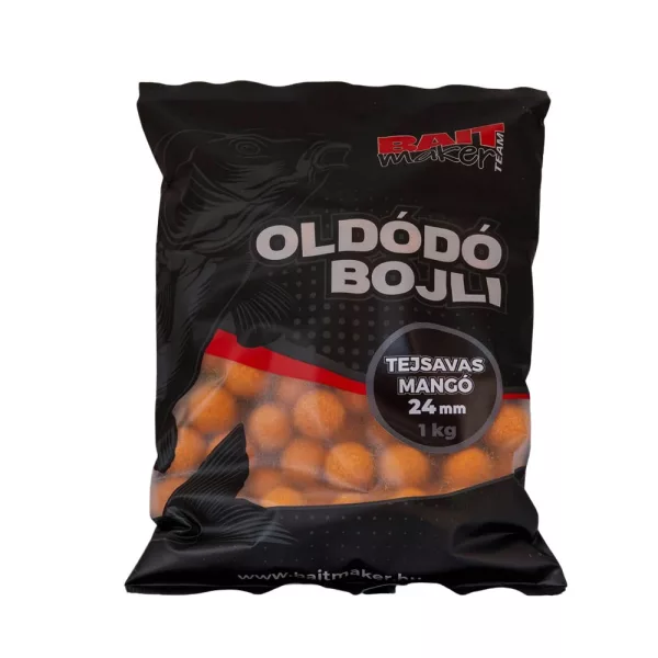 Bait Maker 24mm Tejsavas Mangó Oldódó Bojli 1kg