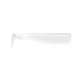 FIIISH 4 stuks 70mm Black Minnow lichaam - Wit kleur Plastic kunstaas