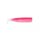 FIIISH 3 stuks 90mm Black Minnow lichaam - Fluo Pink kleur Plastic kunstaas