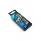 FIIISH 3 stuks 90mm Black Minnow lichaam - Ghost Minnow kleur Plastic kunstaas