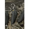 Black Cat Heavy Vibe V Lure Black 140gr Verticaal Kunstaas