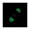 Black Cat Outrigger Float Dobber Glow 18x4,5cm