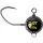Black Cat Mega Fireball Black DG 8/0 150gr Jigkop