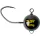 Black Cat Mega Fireball Black DG 10/0 200gr Jigkop