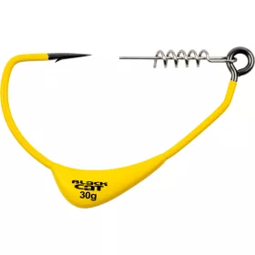 Black Cat Mega Offset Hook 12/0 30gr Offset Haak 2 stuks