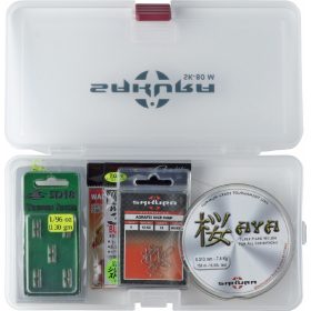   Sakura SK-80M tacklebox / kunstaasdoos / 21,4 x 11,8 x 4,5 / transparante kleur