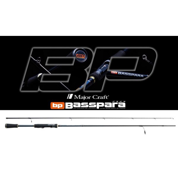 Major Craft Basspara BXS-662L Fast 1,98m 1,7-7gr 2-Delige Spinning Hengel