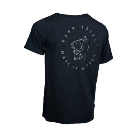 Nash Make It Happen Carp Logo T Shirt Zwart T-shirt 2XL