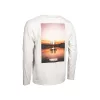 Nash Make It Happen Sunset Lange Mouw T-shirt Ecru M