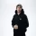 Nash Make It happen Badge Zipped Hoodie Zwarte Hoodie met rits S