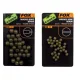 Fox EDGES™ Tapered Bore Beads - 4mm Rubberen Kraal