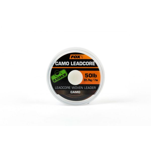 Fox EDGES™ Camo Leadcore 50lb x25m Gevlochten lijn