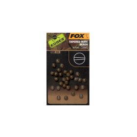 Fox EDGES™ Camo Tapered Bore Beads 4mm x30 Rubberen kraal