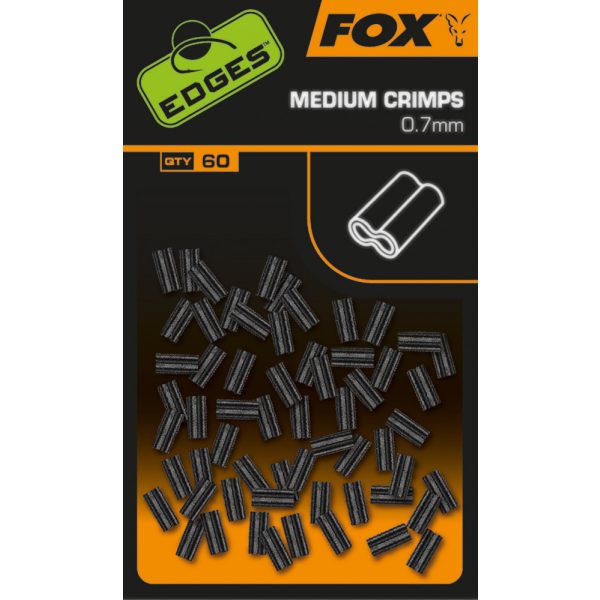 Fox Edges Middel 0,7mm Krimpbuis 60st