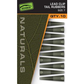 Fox Edges Naturals 7 Lead Clip Tail Rubber Rubberen huls
