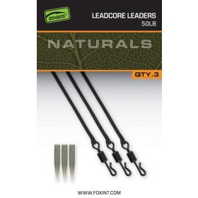 Fox Edges Naturals Leadcore Leader Boilie Rig 3st