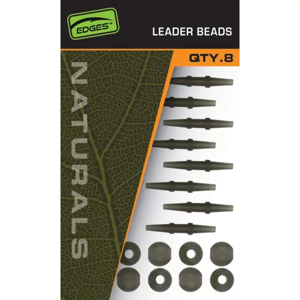 Fox Edges Naturals Leader Beads 8 stuks