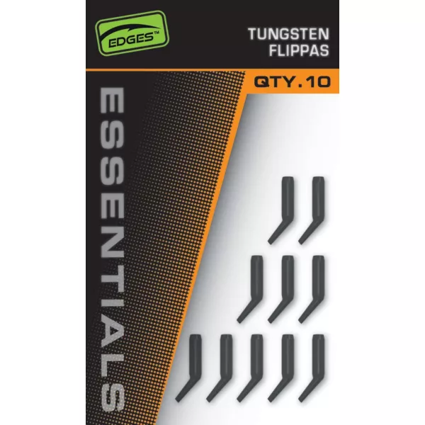 Fox Edges Essentials Tungsten Flippas Haakdraaier 10 stuks