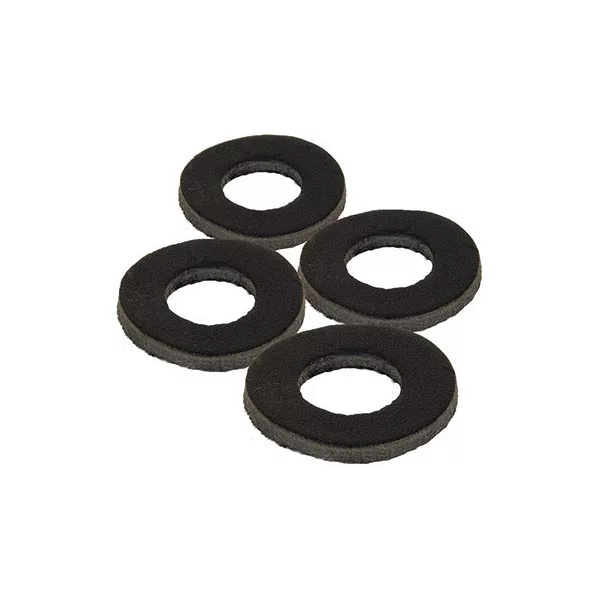 Fox Black Label Leather Washers Leren Ringen 4st