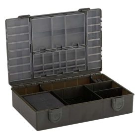 Fox Edges Loaded Medium Tackle Box medium opbergdoos set