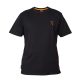 Fox Collection T-Shirt Zwart-Oranje T-shirt M