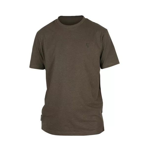 Fox Collection T-Shirt Groen-Zwart XL T-shirt