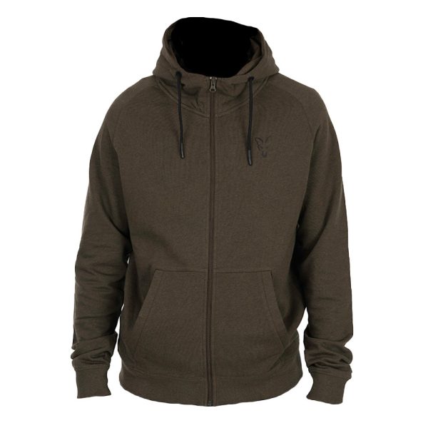 Fox Collection LW Hoody Groen Zwart Hoodie S