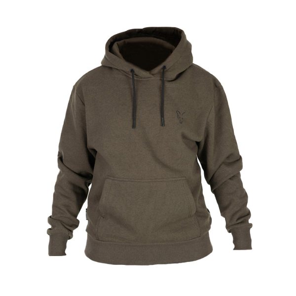 Fox Collection Hoody Groen Zwart Hoodie S
