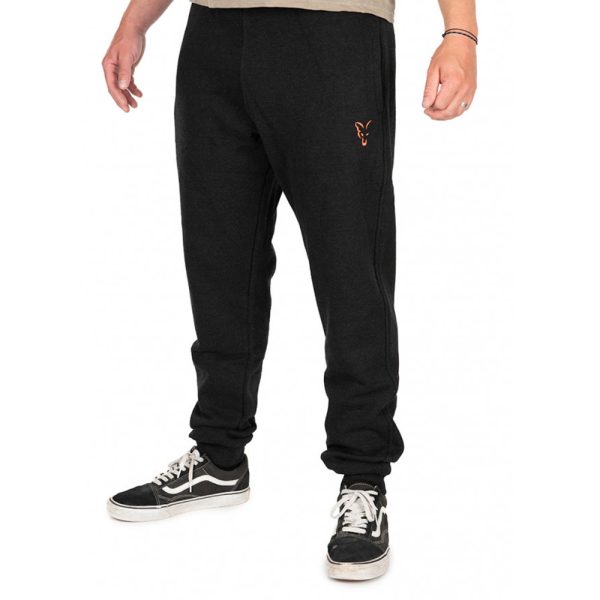 Fox Collection Joggers Zwart-Oranje Trainingsbroek S