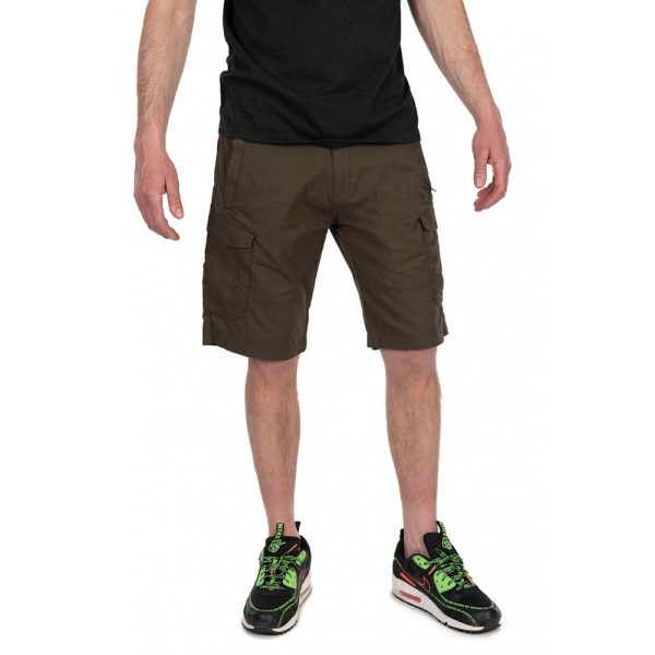 Fox Collection LW Cargo Shorts Groen-Zwarte Korte Broek 3XL