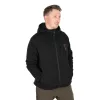Fox Collection Zwart-Oranje Sherpa Hoody Hoodie 2XL