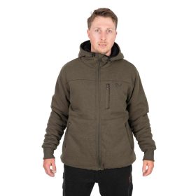Fox Collection Sherpa Hoody Groen-Zwart Jack Thermojas 3XL