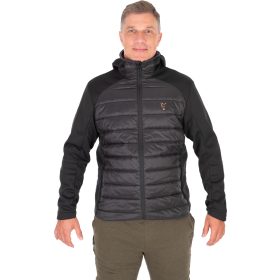 Fox Collection Hybrid Jacket Zwart-Oranje Jas XL