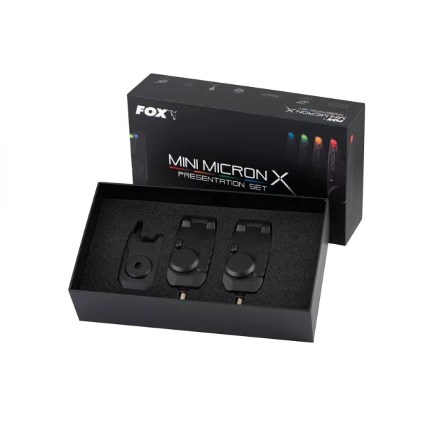 Fox Mini Micron X 2 rod set Elektronische beetmelder