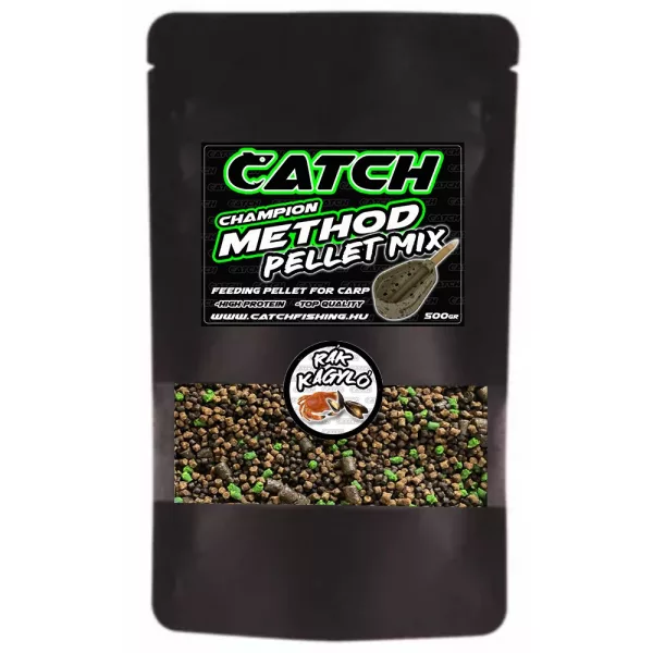 Catch Champion Method Pellet Mix Krab-Schelp 500gr