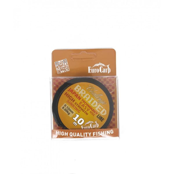 EuroCarp Challenge Gevlochten Lijn 10 m 0,12 8.00 kg
