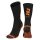 Fox Collection Thermolite Long Socks Black-Orange Sokken 44-47