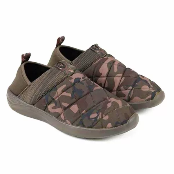 Fox Camo Khaki Bivvy Slipper Gevoerde Pantoffel 11/45