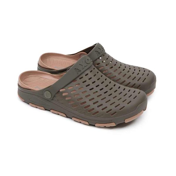 Fox Khaki Clogs Slippers 44