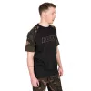 Fox Outline T-shirt Zwart Camo T-shirt M