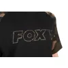 Fox Outline T-shirt Zwart Camo T-shirt 3XL