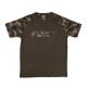 Fox Outline T-shirt Khaki Camo T-shirt XL