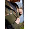 Fox LW Khaki-Camo Split Zip Hoody Hoodie met rits L