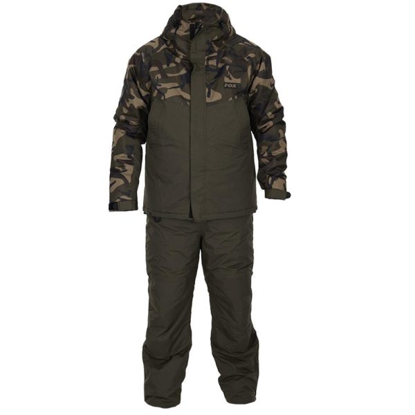 Fox Khaki-Camo Winter Suit Thermokleding Set L