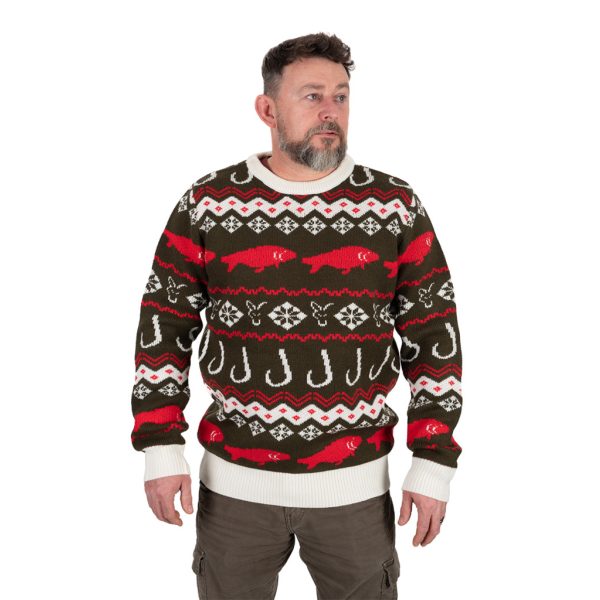 Fox Xmas Jumper Trui 3XL